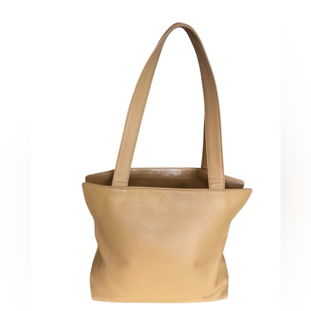 Chanel Shoulder Tote with COA — Yellowish-tan - Picture 2 of 16